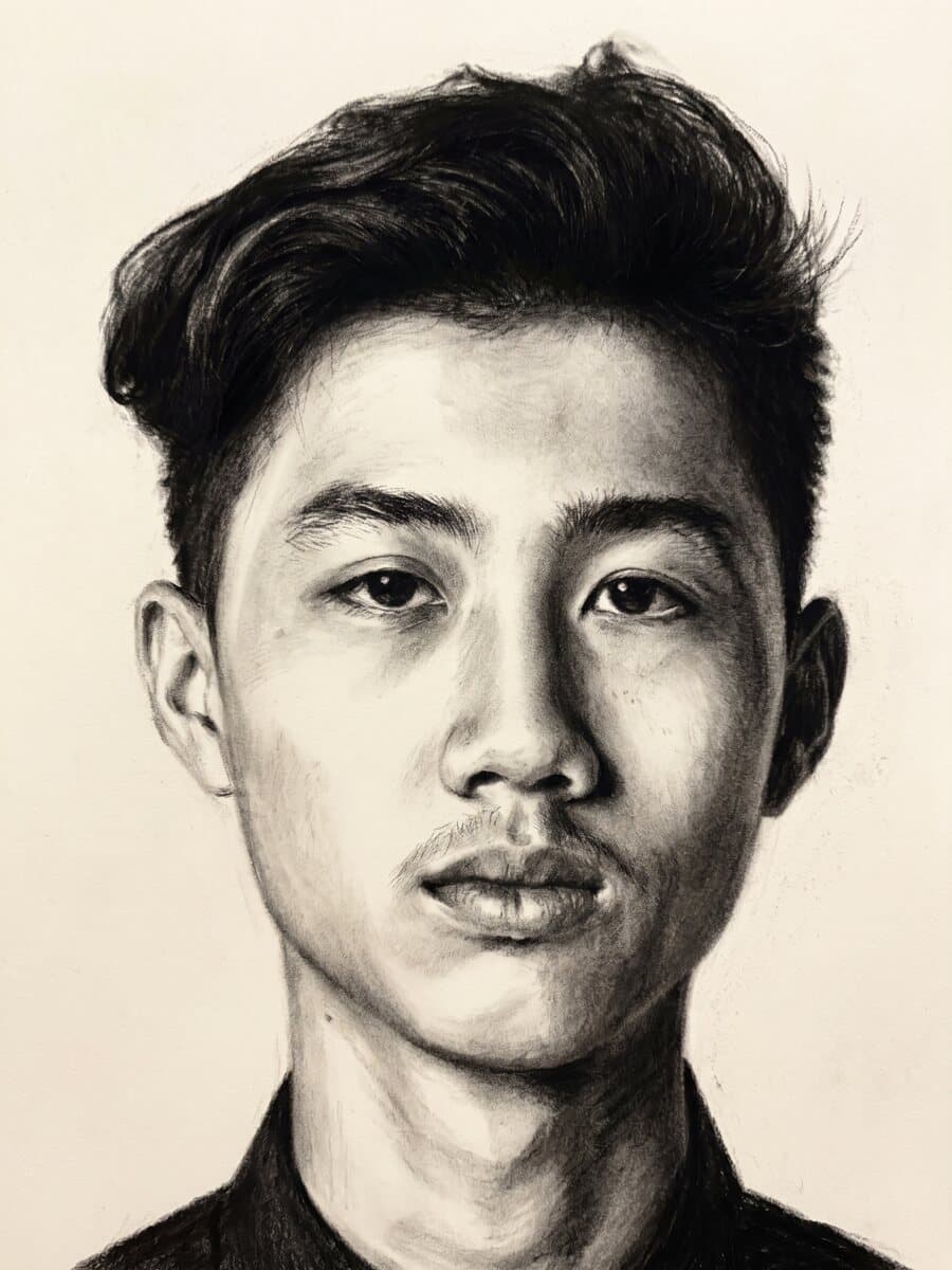Carboncino · 40 × 60 cm